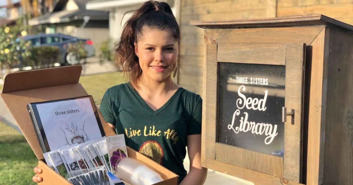 Teen Sends 3 Sisters Seed Boxes Nationwide