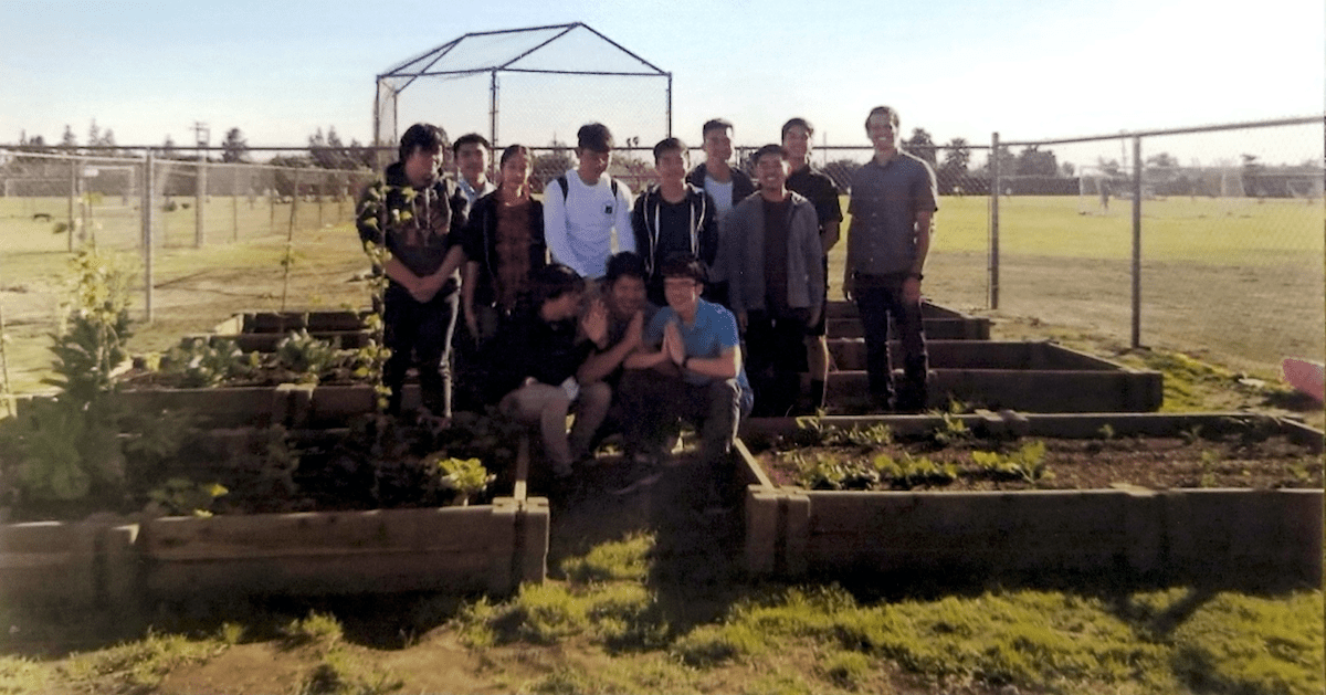 Biodiversity at Santiago High’s Cav Garden