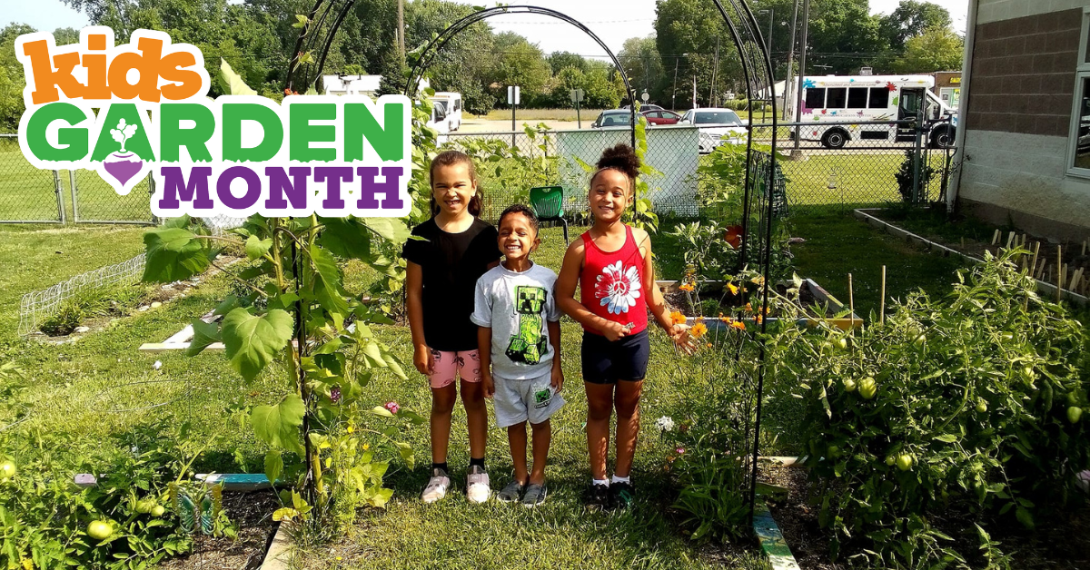 Join the Kids Garden Month Challenge!