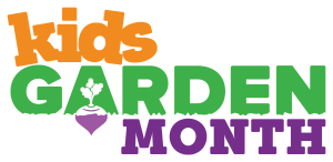 Kids Garden Month logo